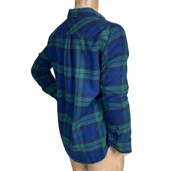 Weatherproof Vintage Comfort Stretch Plaid Flannel Button-Down Shirt M #332G - Picture 8 of 16